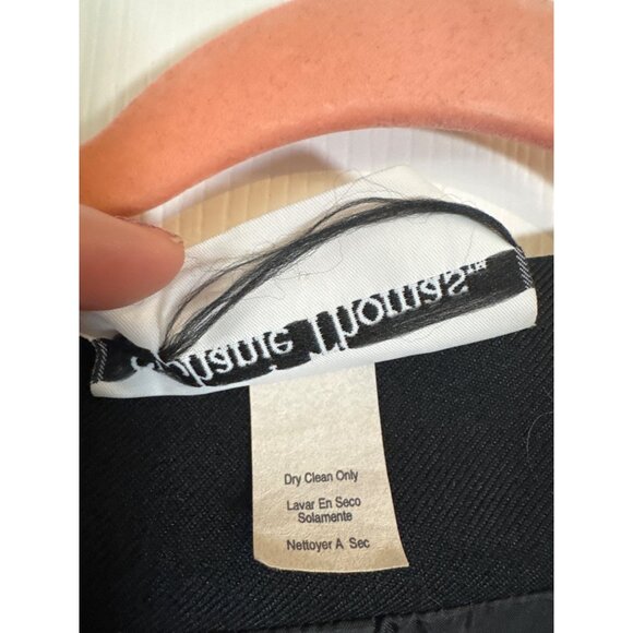 Vintage Stephanie Thomas Women's Black Button-Up Blazer Jacket Read description - Picture 5 of 9